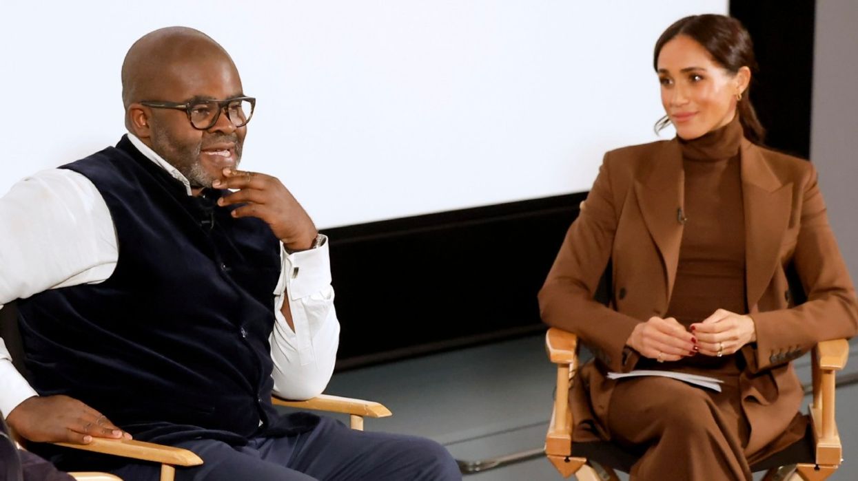 Misan Harriman and Meghan Markle