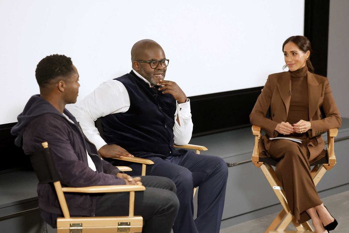 Misan Harriman and Meghan Markle