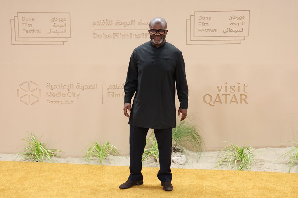 Misan Harriman attending the Doha Film Festival, in Qatar, in 2025