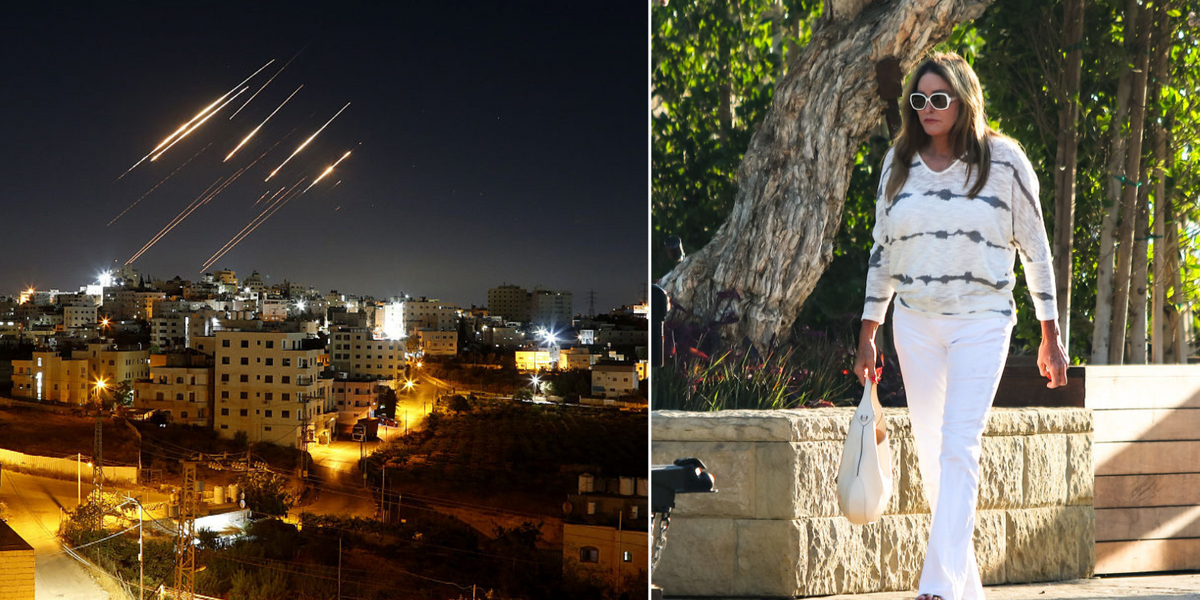 NextImg:Caitlyn Jenner forced to flee Israel amid Iran attacks just days after issuing defiant 'ally' statement