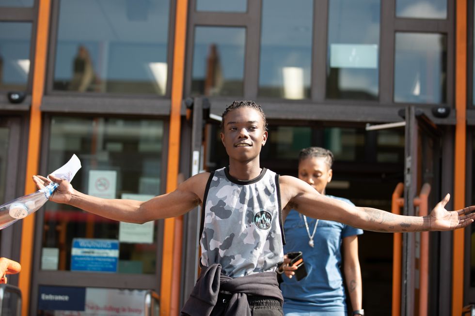 Mizzy leaving court