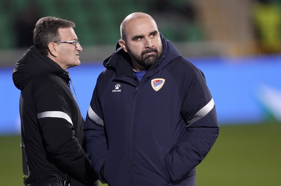 Mladen Zizovic collapsed as his side were playing after suffering a heart attack