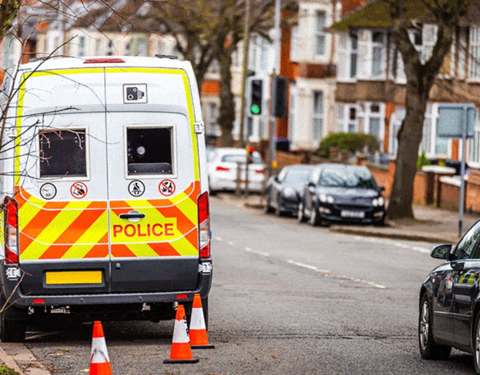 Mobile speed camera