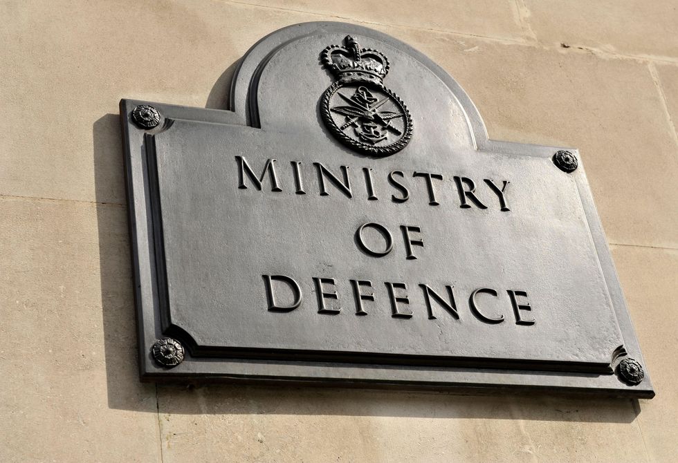 MoD plaque