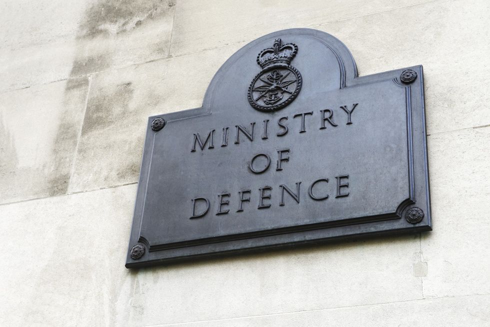 MoD sign