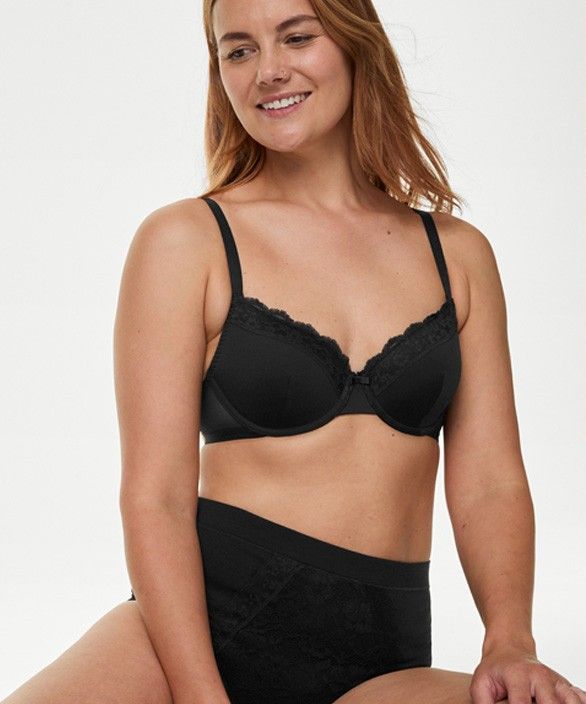 Model in lingerie
