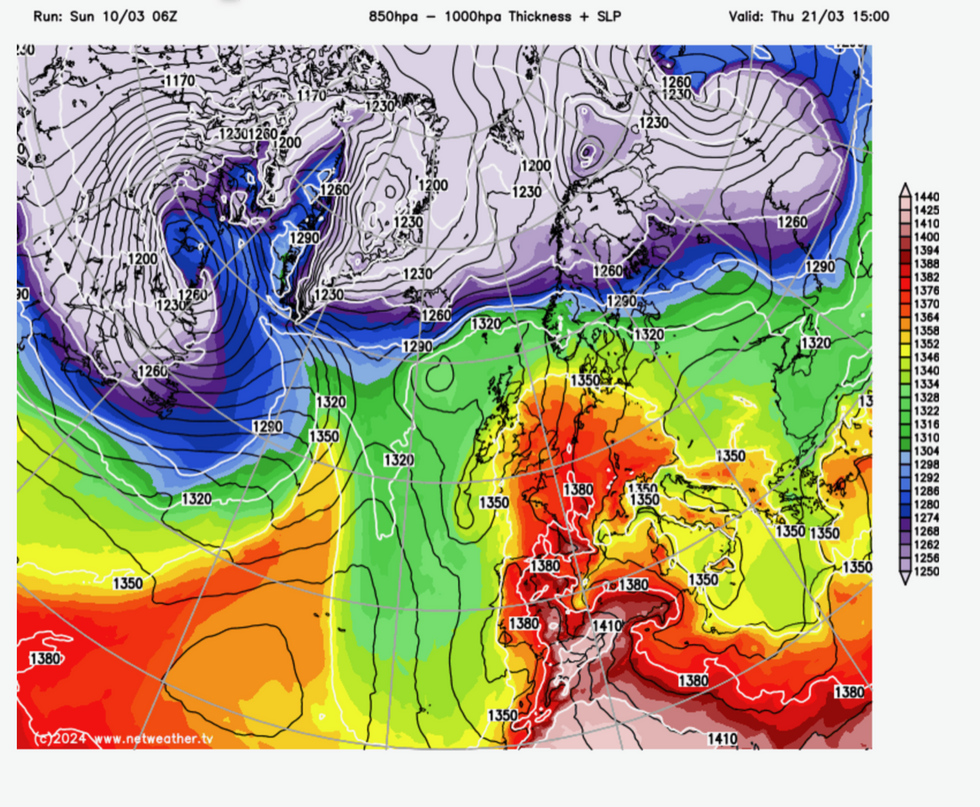 Models favour warmer conditions later this month