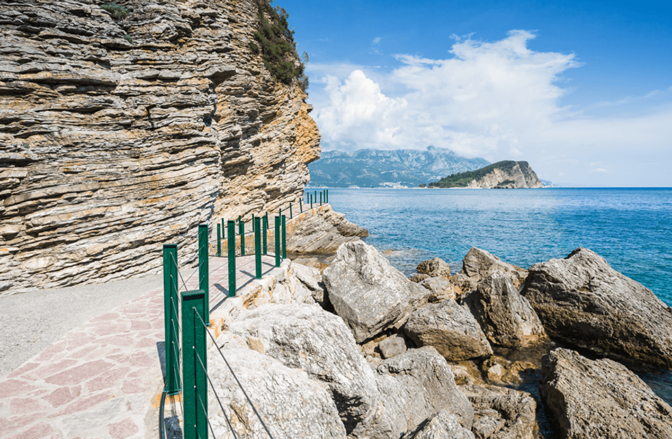 Mogren Beach, Montenegro