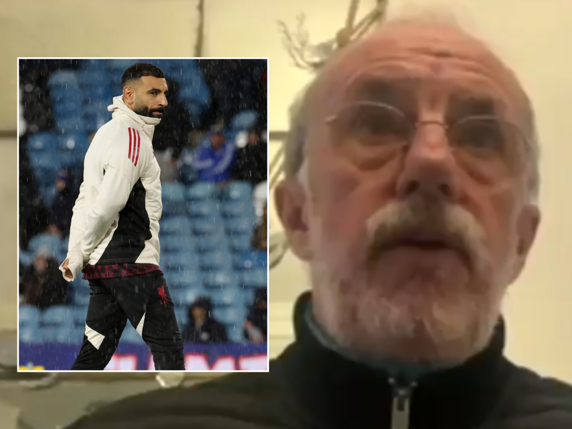 Mohamed Salah and Mark Lawrenson