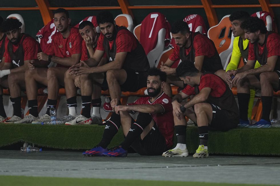 Mohamed Salah has been forced off with injury