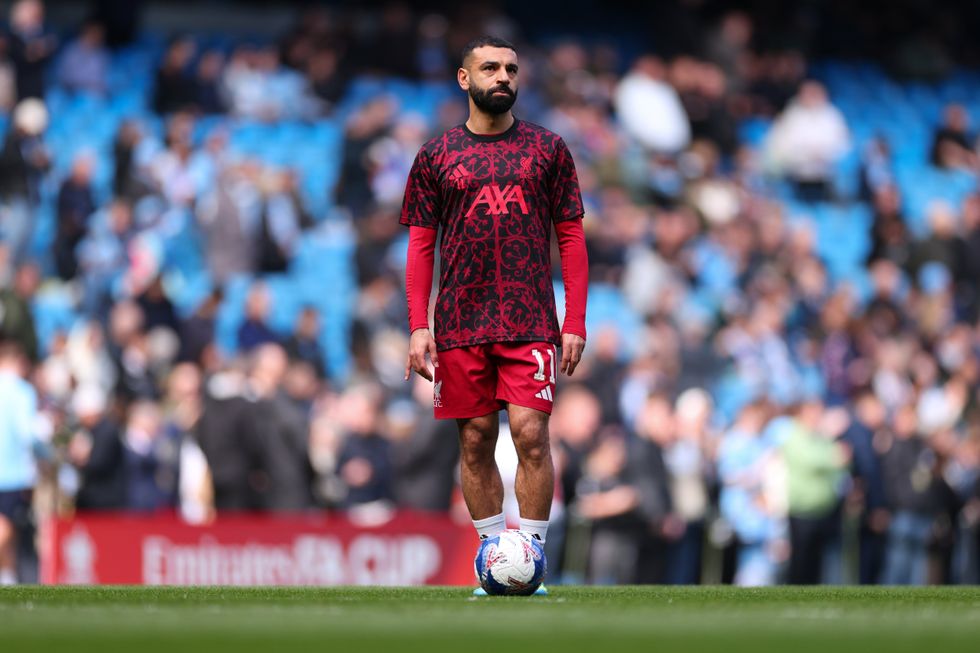 Mohamed Salah is playing for Liverpool for the first time since announcing he'd be leaving