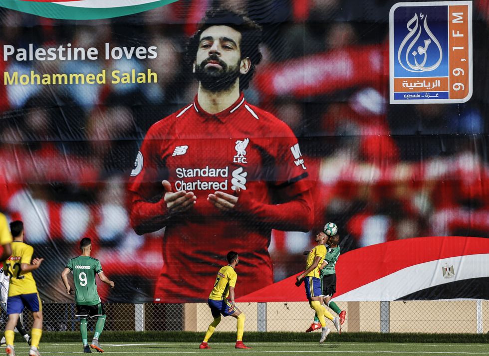Mohamed Salah mural