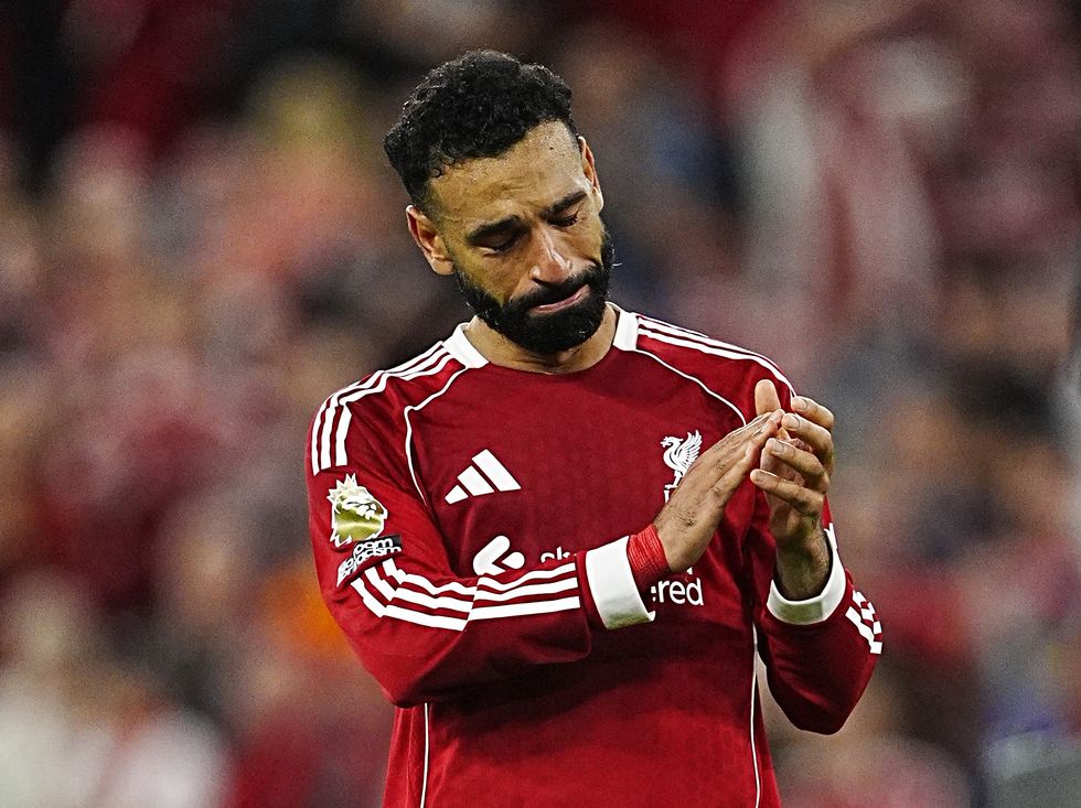 Mohamed Salah was emotional at Anfield after Liverpool chanted Diogo Jota songs