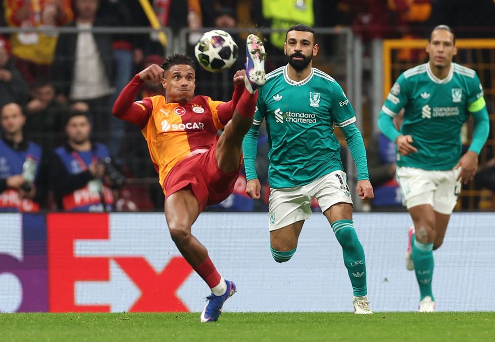 Mohamed Salah was largely anonymous throughout the contest