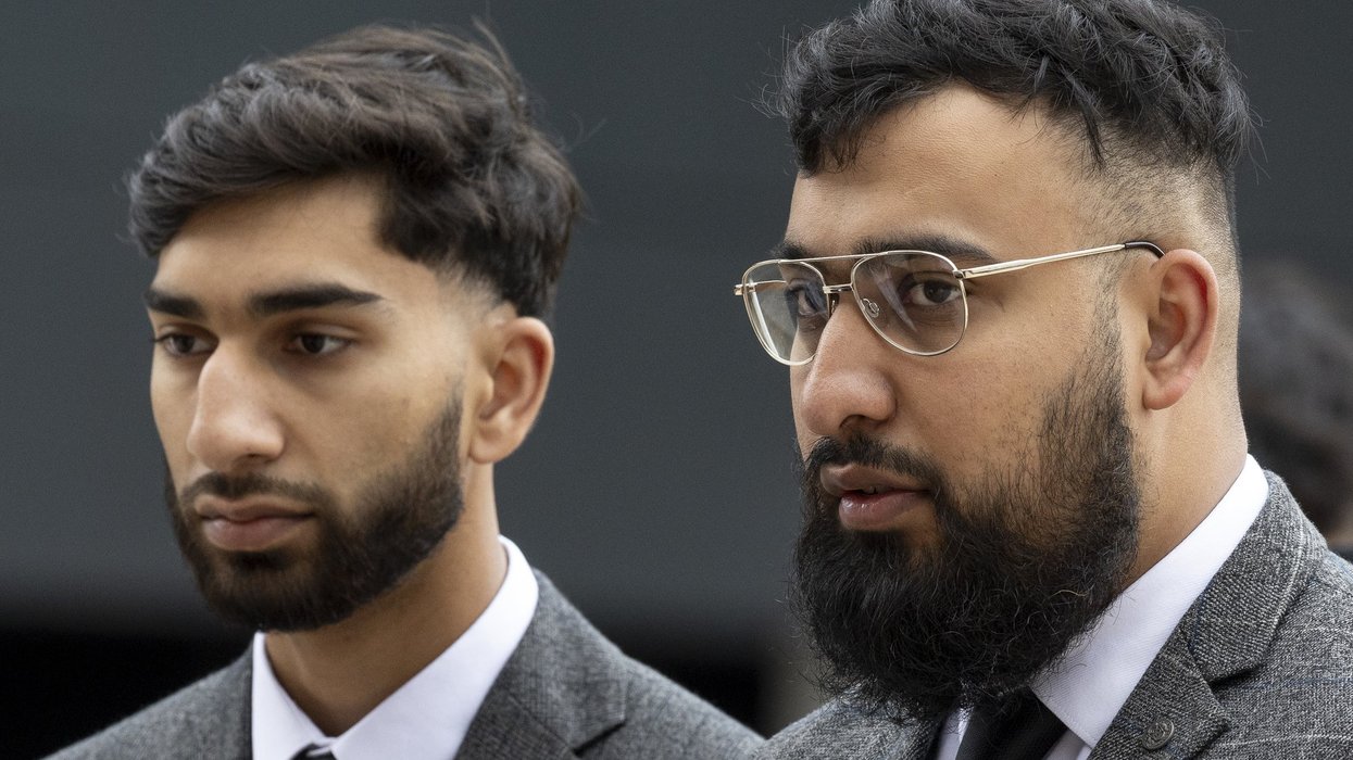 Mohammed Fahir Amaaz and his older brother Muhammad Amaad