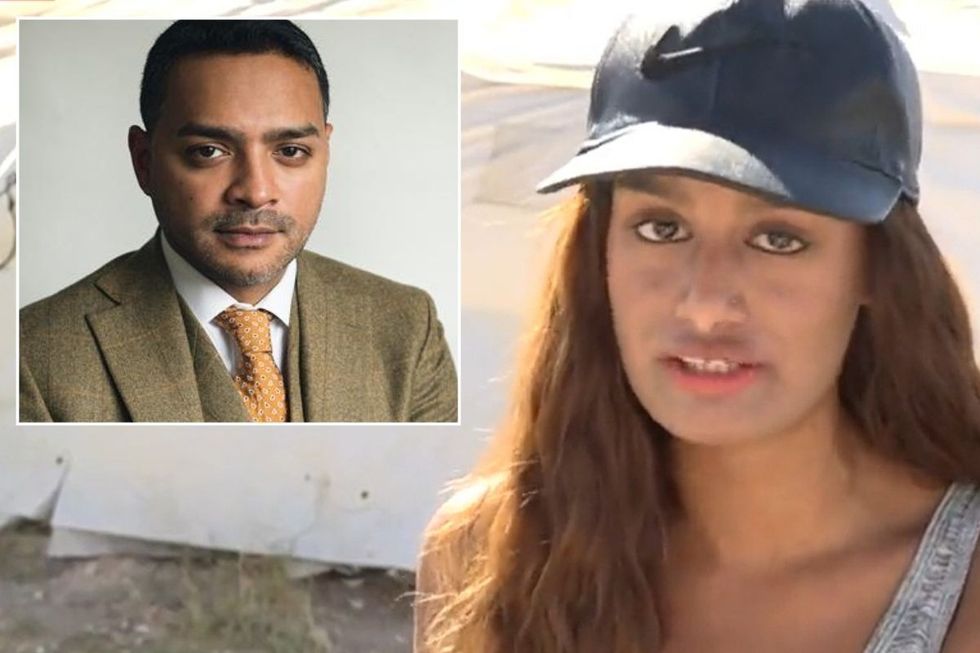 Mohammed Tasnime Akunjee with Shamima Begum