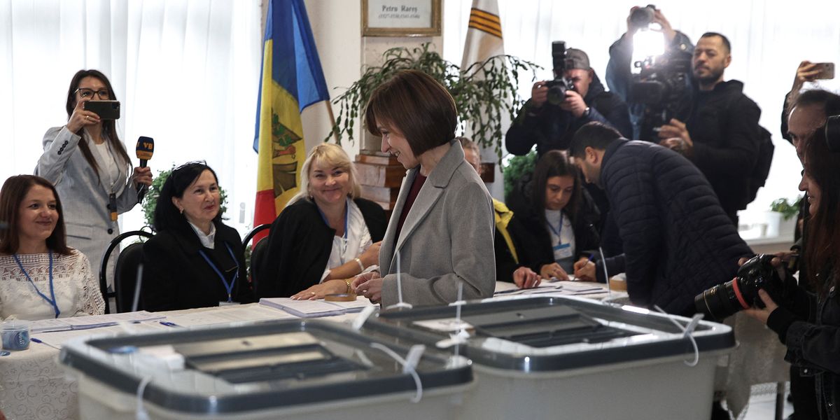 NextImg:Moldova set to join the EU - despite 49.69% of voters rejecting plan in referendum