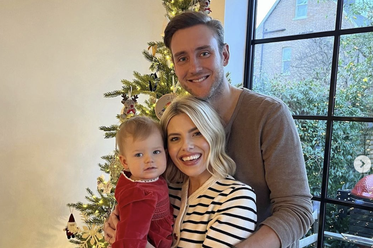 Mollie King and Stuart Broad