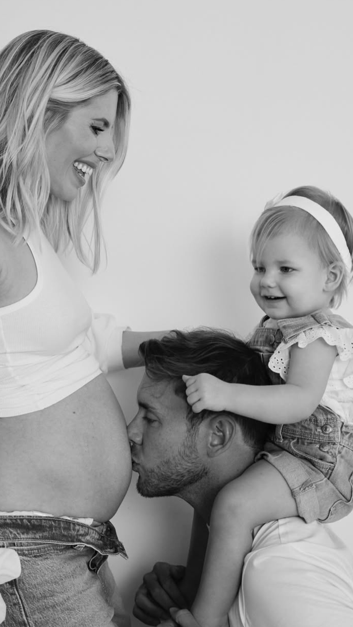 Mollie King and Stuart Broad