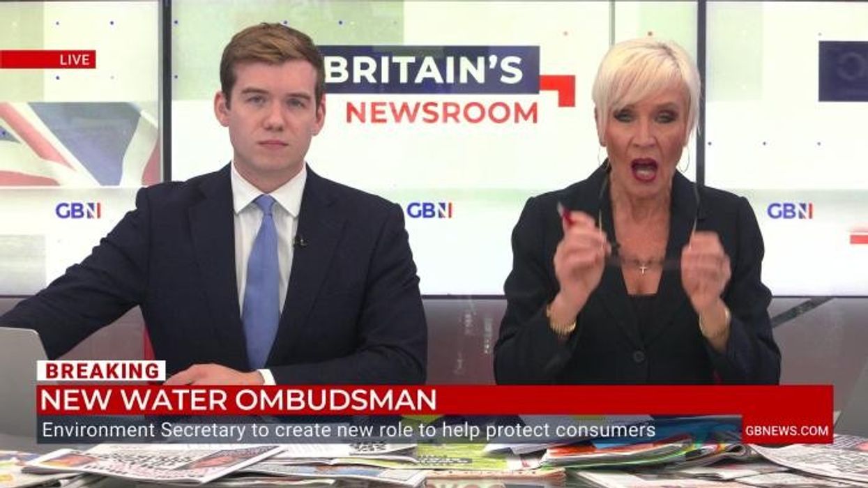 Moment Feargal Sharkey bursts out laughing on GB News as he hears Labour's water plan: 'Flabbergasted!'