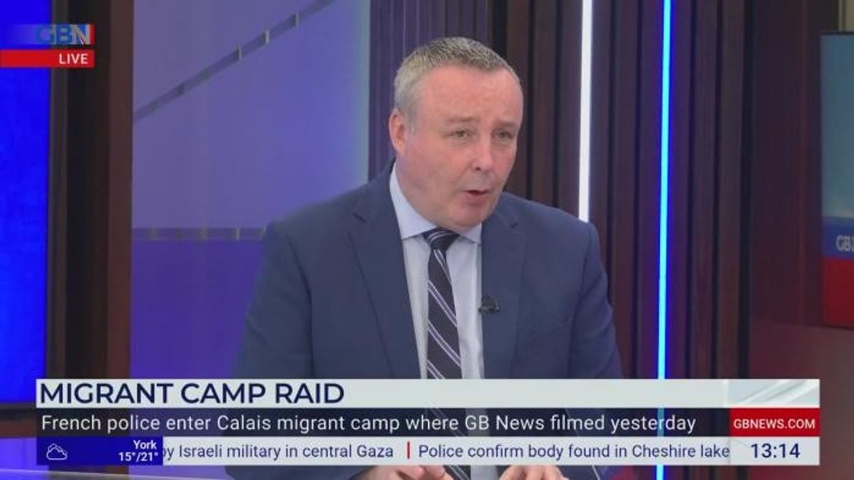 Moment police enter Calais migrant camp HOURS after Patrick Christys’ bombshell GB News investigation