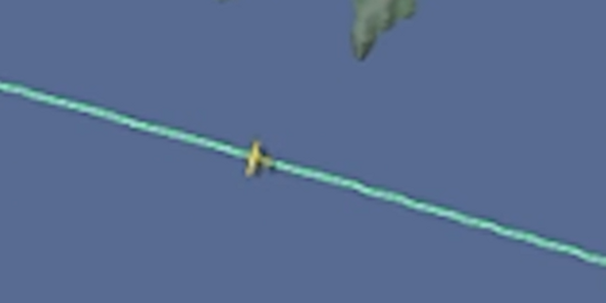 NextImg:Watch the shocking moment that a flight disappears flying over Alaska