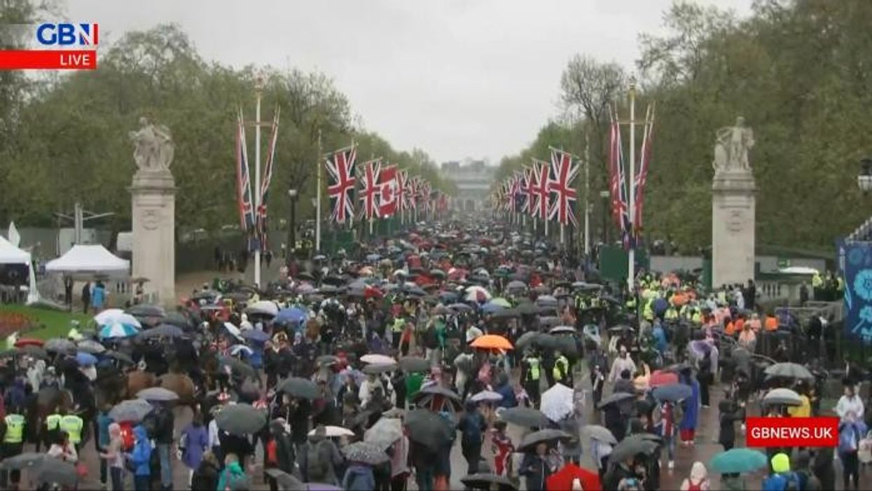 Royal Family 'have upper hand' on Meghan and Harry as Duke races away from King Charles's Coronation