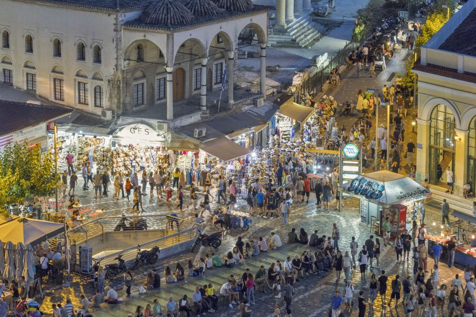 Monastiraki square, Athens