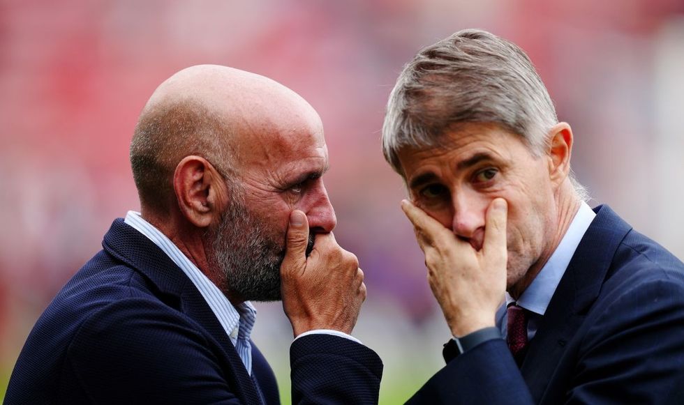 Monchi was a key ally of Unai Emery's at Aston Villa