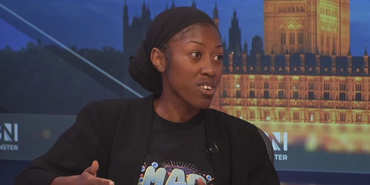 NextImg:Street preacher shut down by police claims she 'wouldn't be treated the same' if she was Muslim: 'Christianity is the most persecuted religion!'