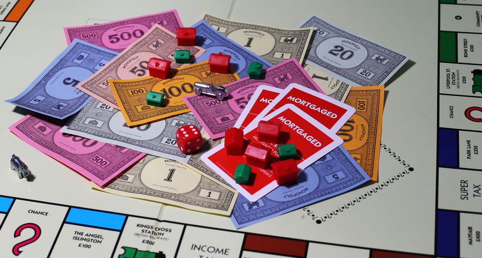 Monopoly board