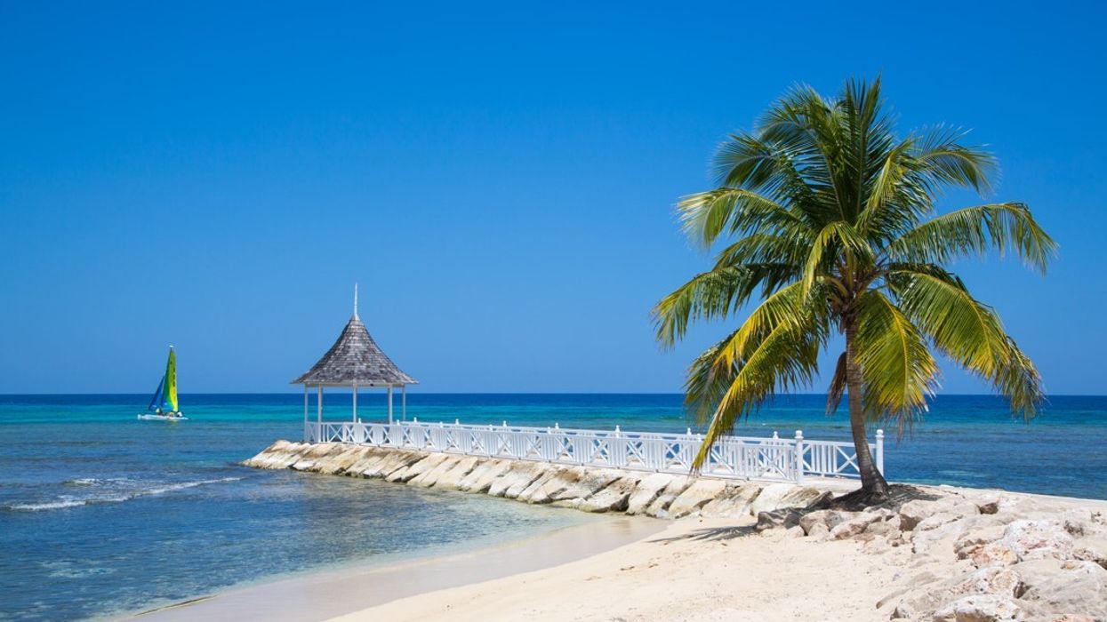 Montego Bay beach Jamaica