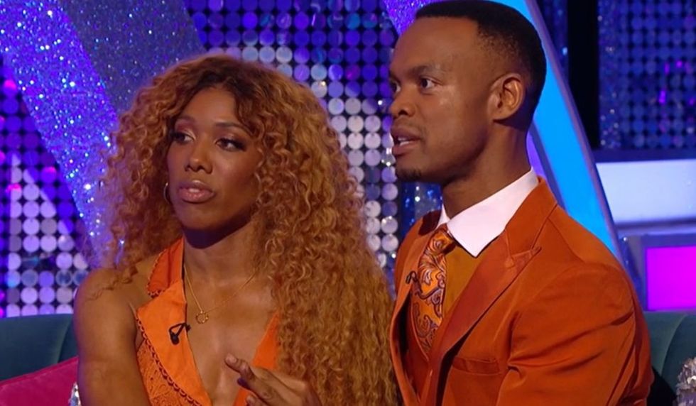 Montell Douglas and Johannes Radebe