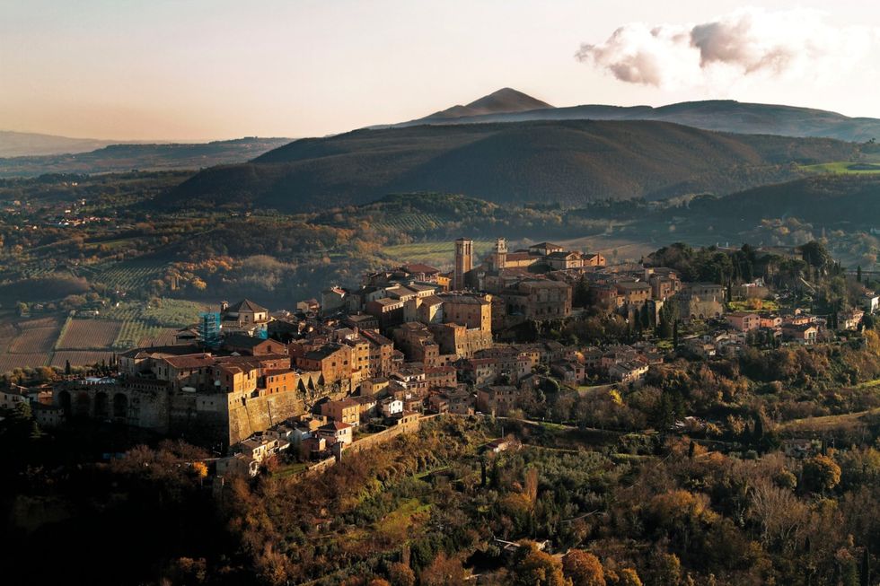 Montepulciano in Italy