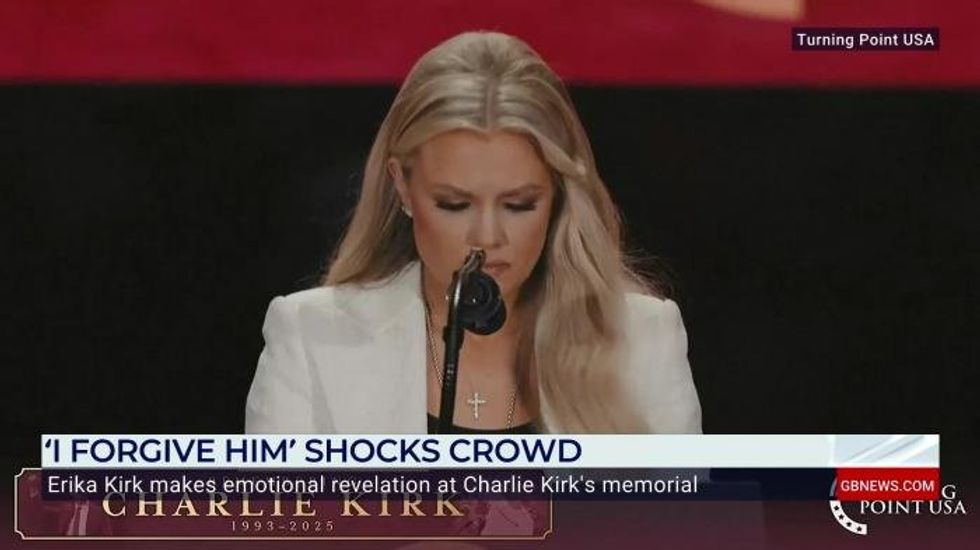 Erika Kirk spotted in floods of tears after Washington shooting