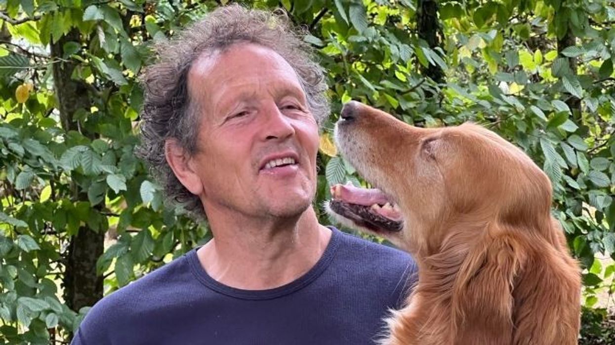 Monty Don and his dog Nell