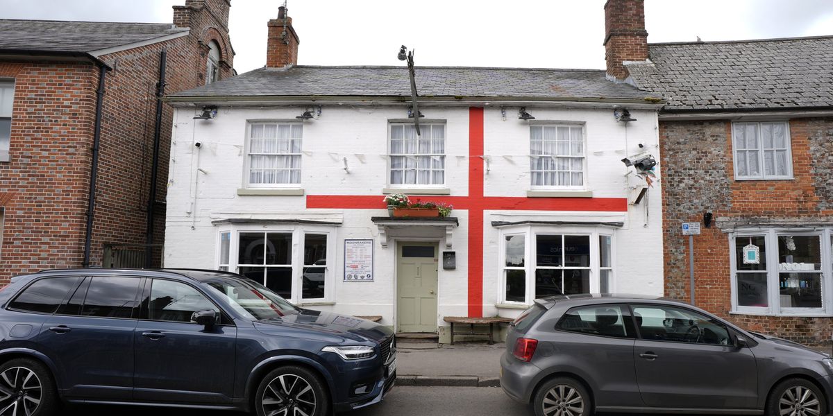 Patriotic pub wins fight to keep massive St George’s Cross in defiance of ‘ridiculous’ woke outrage Patriotic pub wins fight to keep massive St George’s Cross in defiance of ‘ridiculous’ woke outrage