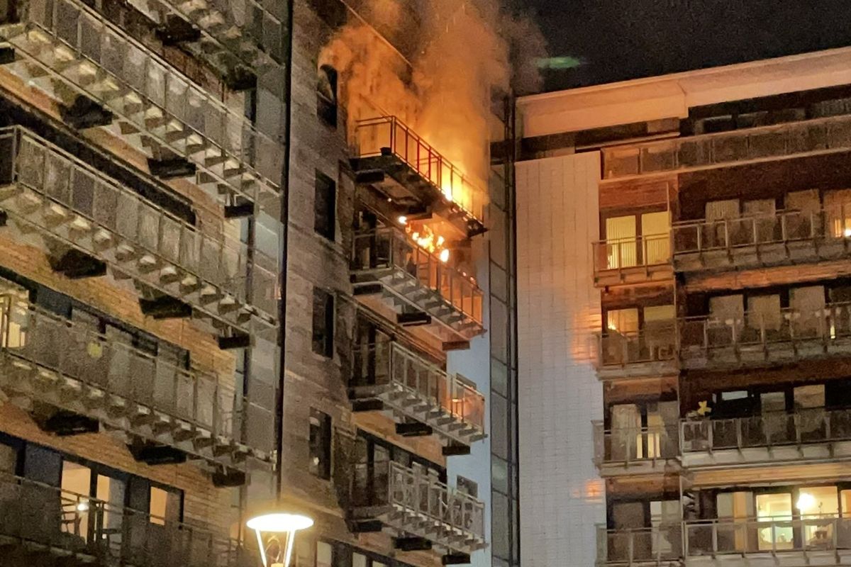 Edinburgh fire: More than 100 evacuated after huge blaze breaks out in high rise flats