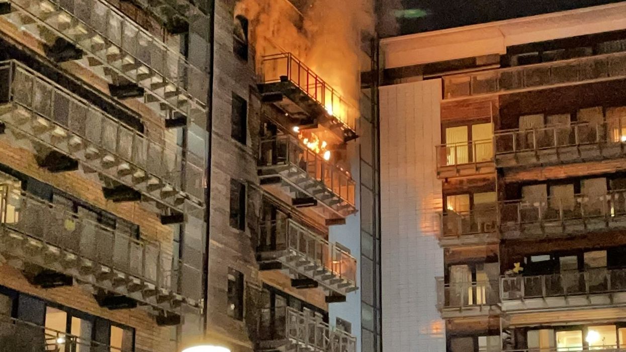 Edinburgh fire: More than 100 evacuated after huge blaze breaks out in high rise flats