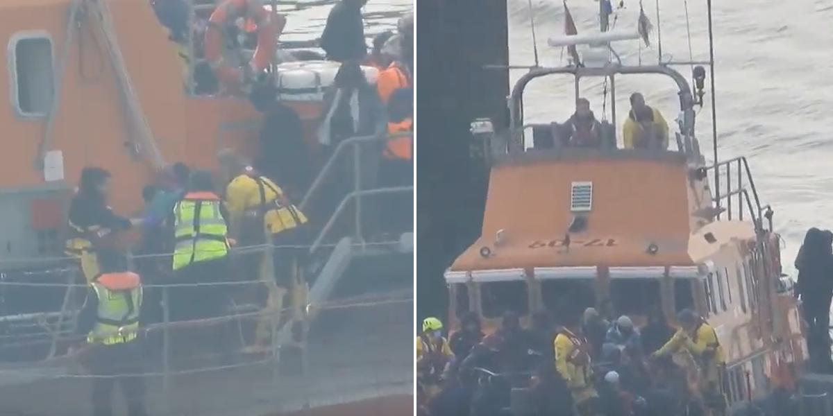 NextImg:More than 1,500 small boat migrants have crossed the English Channel in just over a week