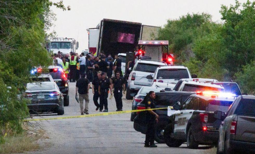 More than 40 migrants were found dead