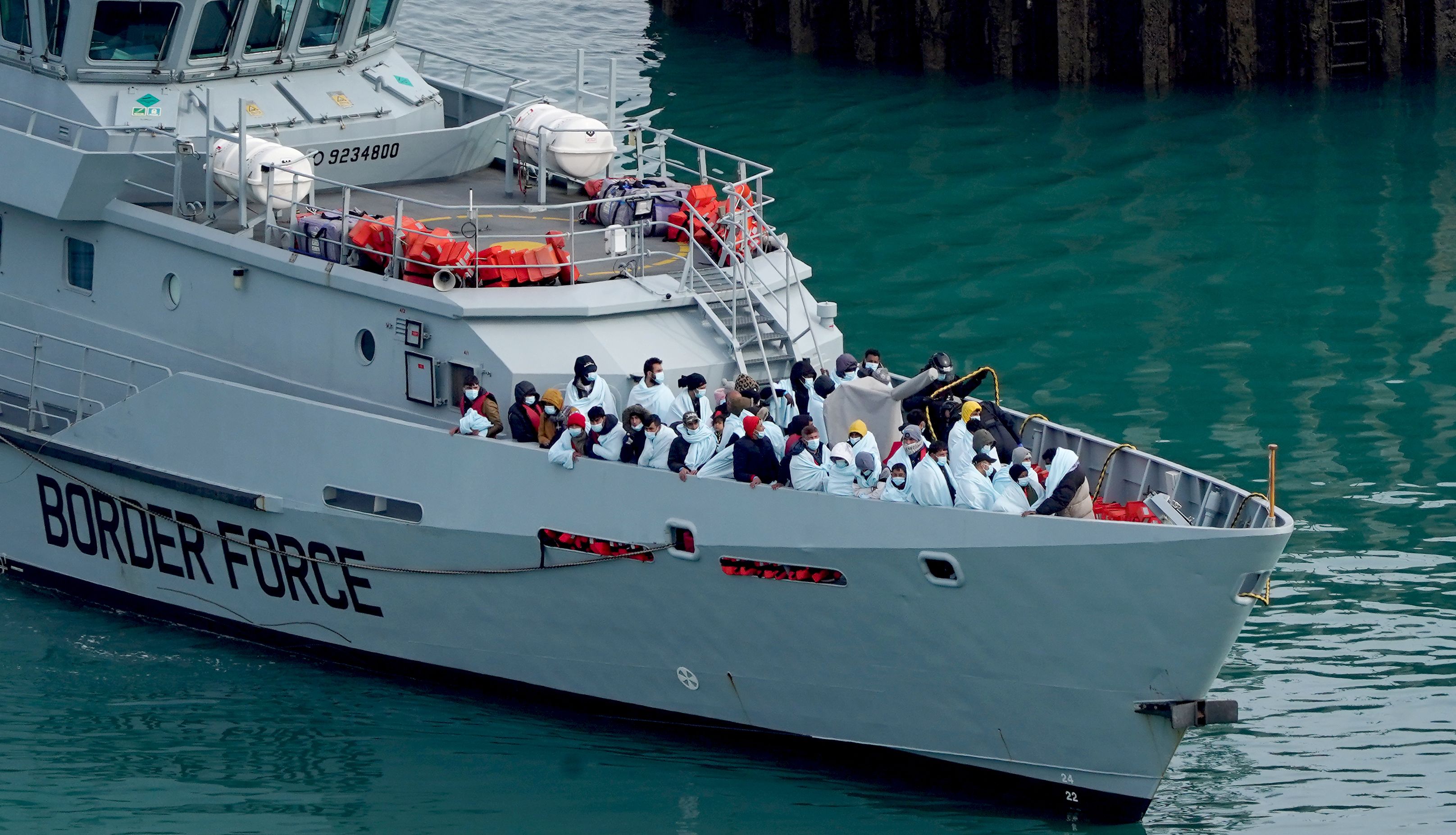 More than 45,000 people crossed the English Channel in small boats in 2022.