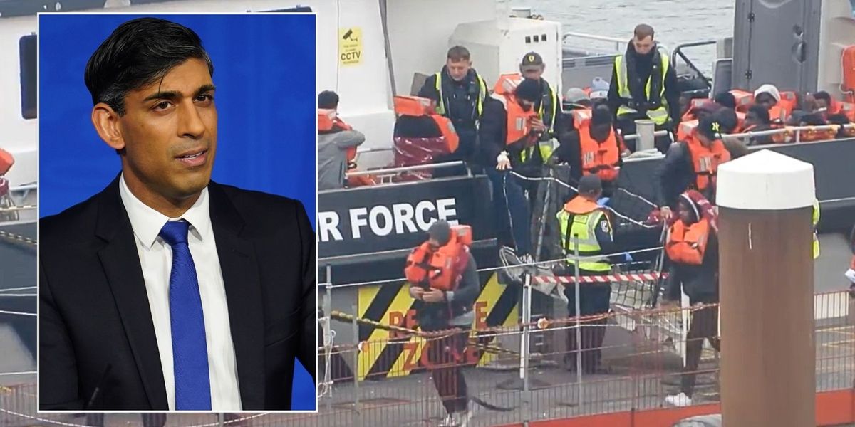 NextImg:Migrant crisis: 40,000 have crossed English Channel since Sunak vowed to 'Stop the Boats'