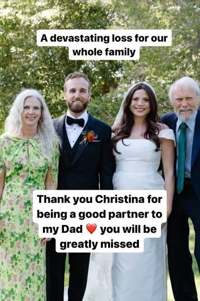 Morgan Eastwood tribute to Christina Sandera