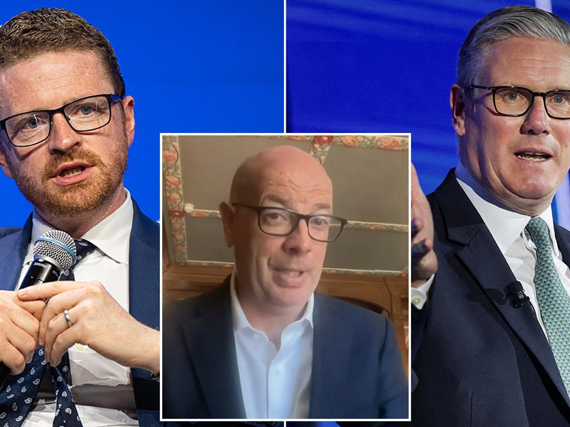 Morgan McSweeney, Andrew Gilligan, Keir Starmer