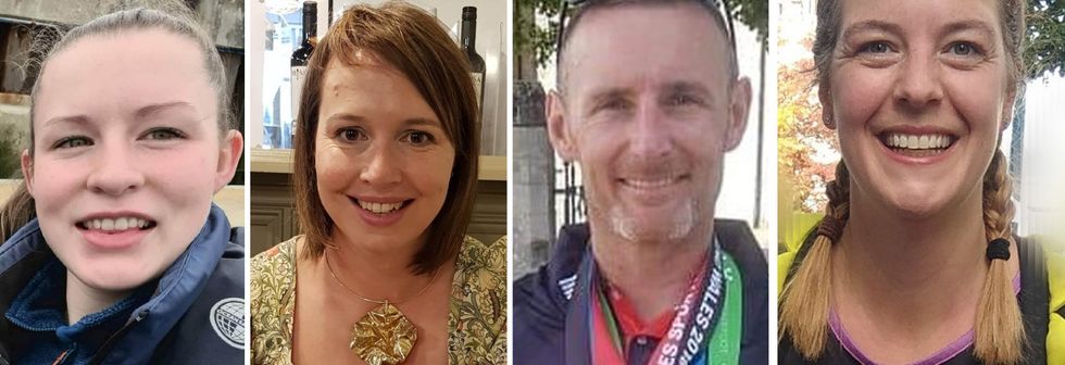 Morgan Rogers, Nicola Wheatley, Paul O'Dwyer and Andrea Powell\u200b