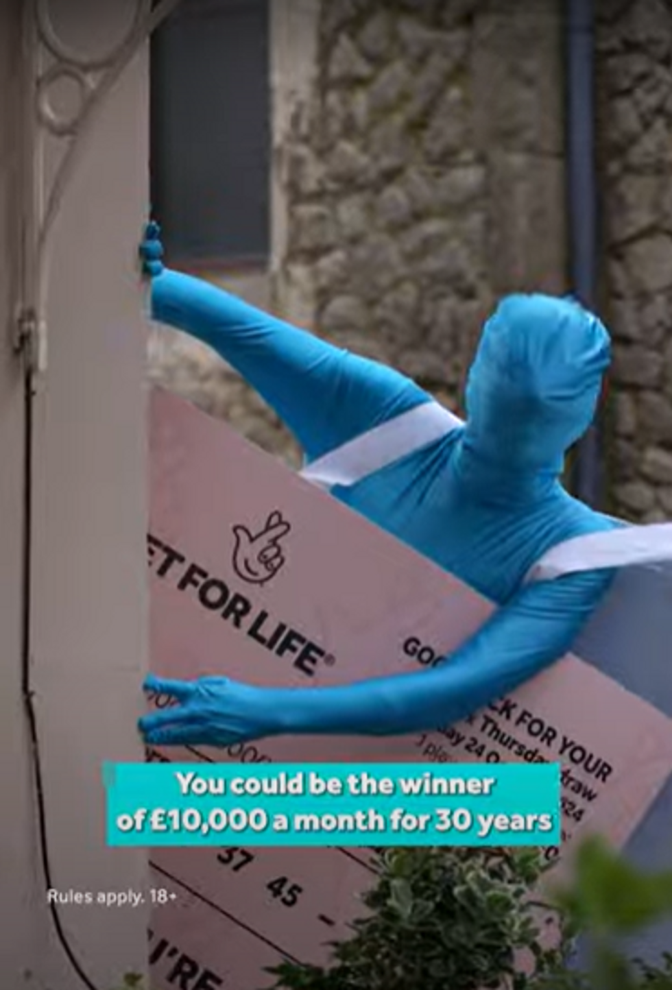 Morph suit man