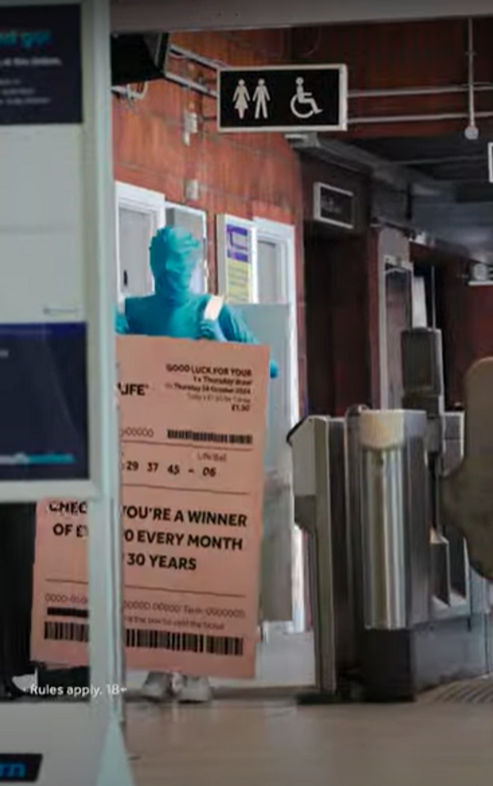 Morph suit man