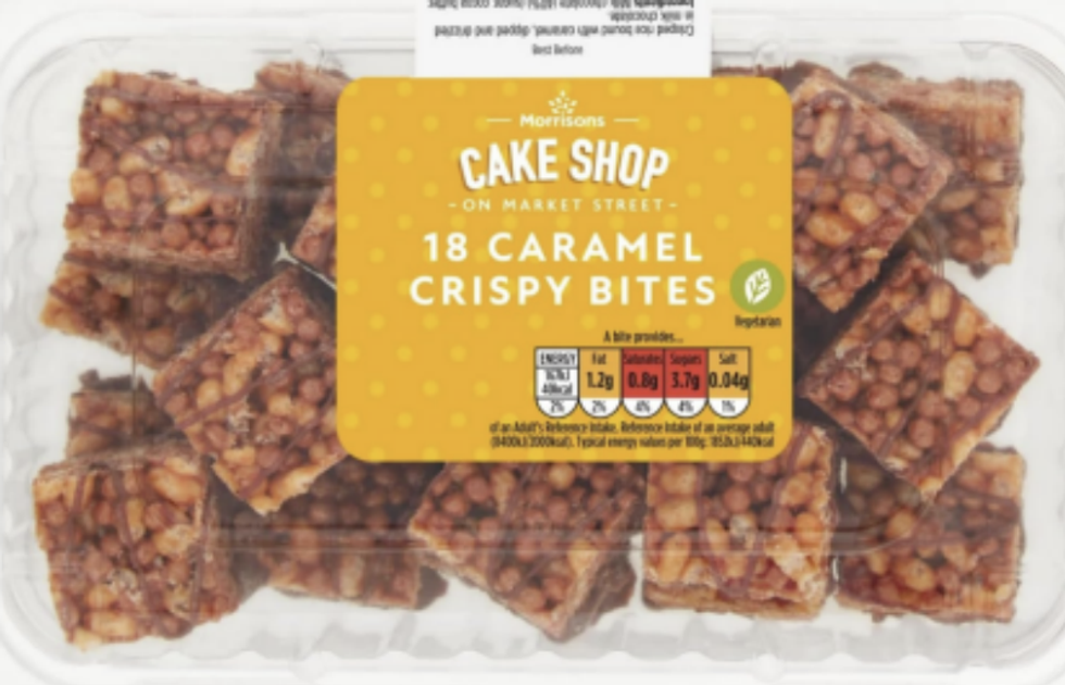 Morrisons' 18 Caramel Crispy Bites