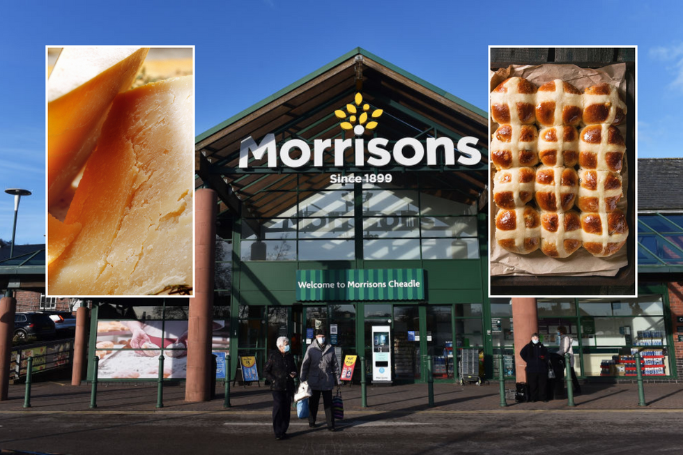 Morrisons and cheese